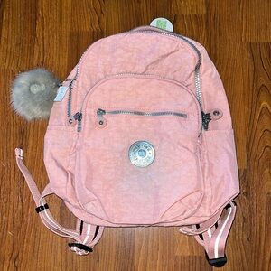 Kipling Seoul Bridal Rose Small Backpack